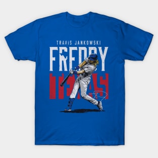 Travis Jankowski Texas Freddy Texas T-Shirt